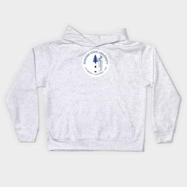 Sonoma State University Kids Hoodie by KellogChan